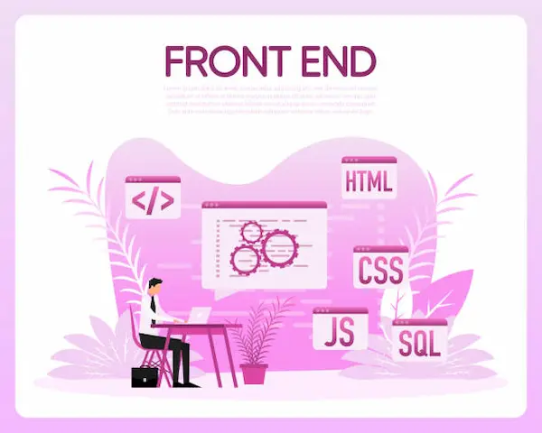 Qué es front-end